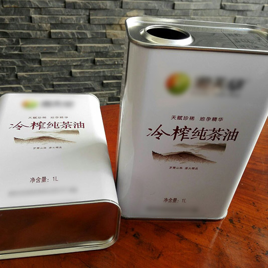 湖南山茶油鐵罐包裝設(shè)計(jì)