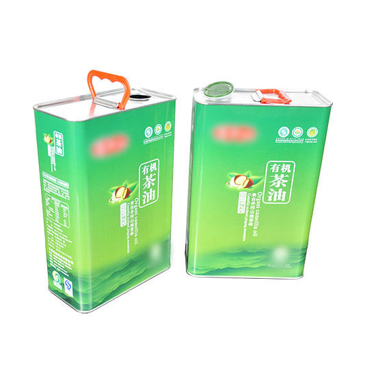 手提有機山茶油鐵罐包裝批發(fā)定制